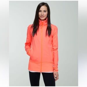 lululemon athletica Neon Orange Jacket